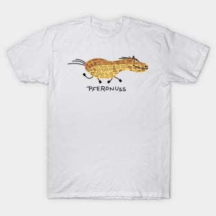 Funny horse as a peanut T-Shirt